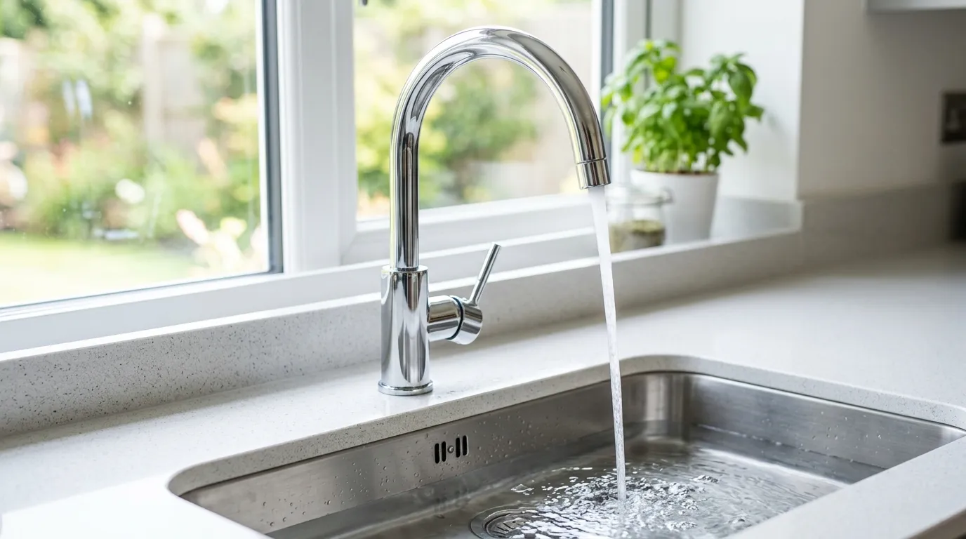 Local Plumbing Master Pros same day plumber fixing a faucet in Somerset, NJ